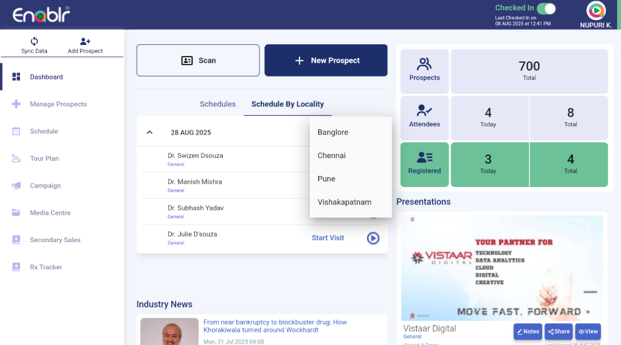 Town-based Scheduling